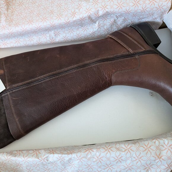 New in Box Comfortiva Leather Boots in Bridle Brown, Women's size 11 - Picture 3 of 9